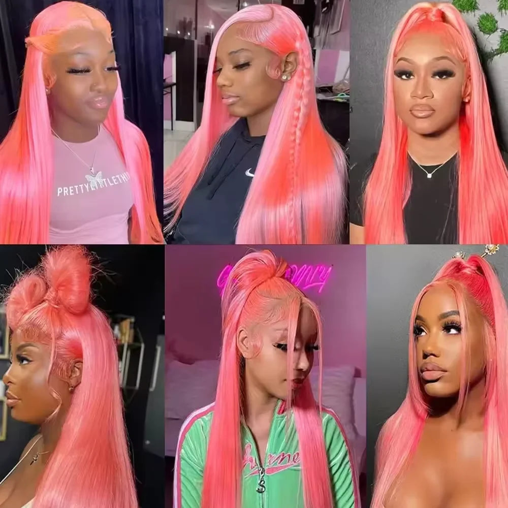 Neon Pink Wig