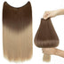 Ombre Blonde Halo Hair Extensions