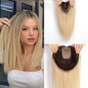 Ombre Blonde Real Hair Toppers