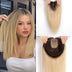 Ombre Blonde Real Hair Toppers