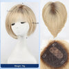 Ombre Blonde Real Hair Toppers UK