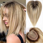 Ombre Highlighted Blonde Clip In Hair Toppers UK