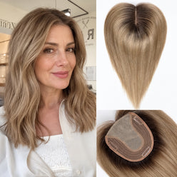 Ombre_Honey_Brown_Clip_In_Hair_Toppers_UK