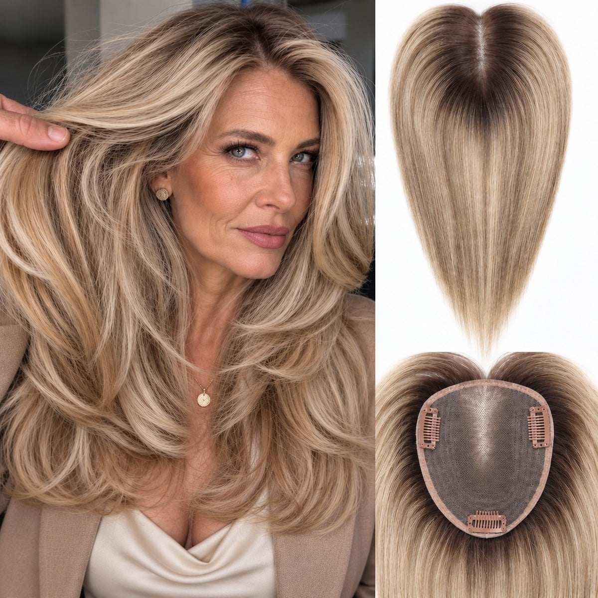 Ombre_Light_Brown_Hair_Pieces_for_Women