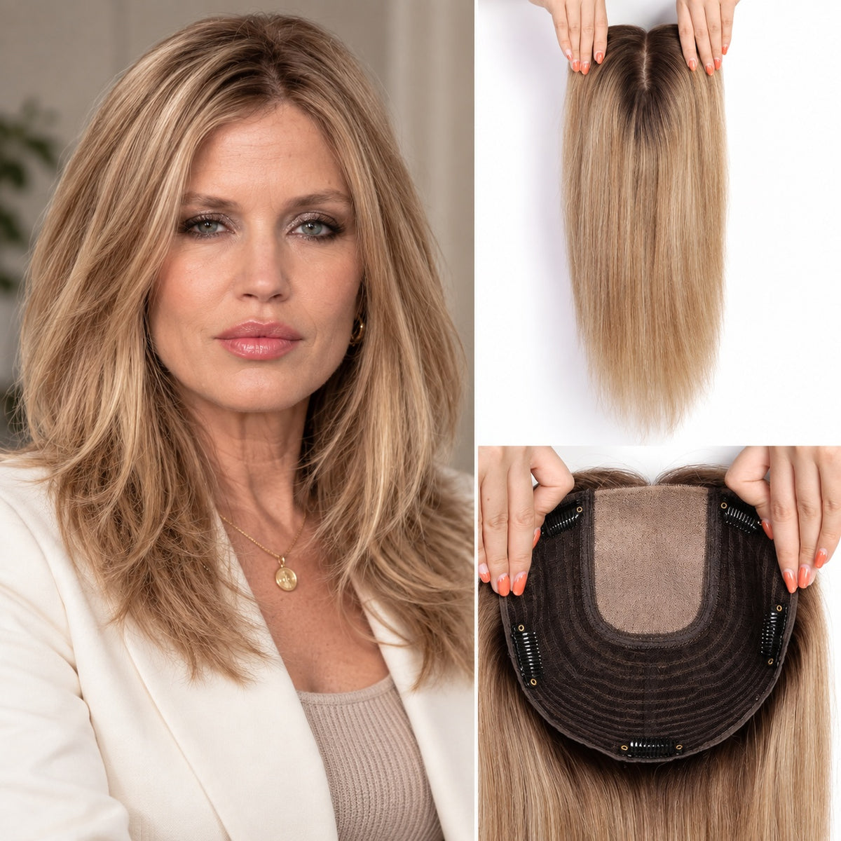 Ombre_Light_Brown_Real_Hair_Toppers