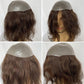 PU base hair system for men – breathable, flexible, and scalp-blending