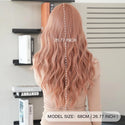 Peach Pink Wig