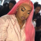 Pink Human Hair Wig