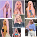 Pink Lace Wig