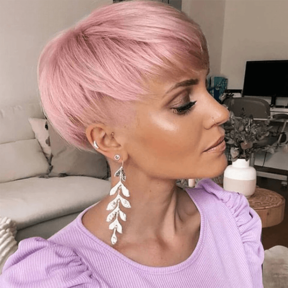 Pink Pixie Wig
