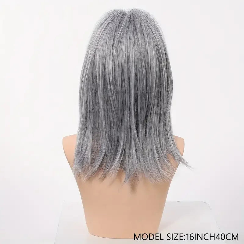 Platinum Grey Wig