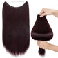 Plum Halo Hair Extensions