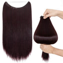 Plum Halo Hair Extensions
