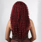 Red Curly Lace Front Wig