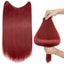 Red Halo Hair Extensions