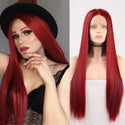 Red Wig Lace Front