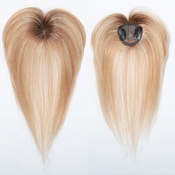 Remy Hair Toppers Mixed Blonde