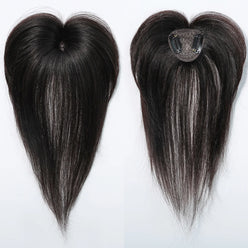 Remy Hair Toppers Natural Black