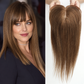 Remy Hair Toppers UK Light Brown