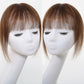 Remy Hair Toppers with Bangs