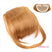 Strawberry Blonde Clip on Bangs