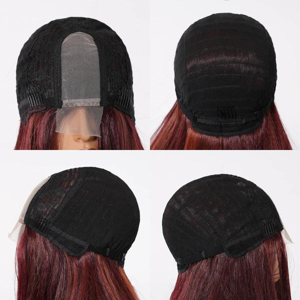 Red Wigs Lace Front
