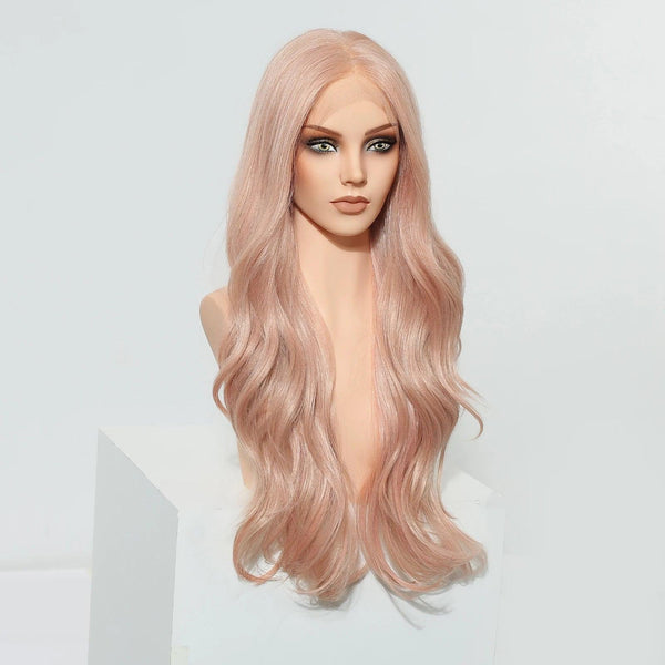 Long Pink Wig