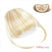 Blonde Clip on Fringe