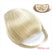 Blonde Clip on Bangs