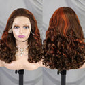 Orange and Brown Wig