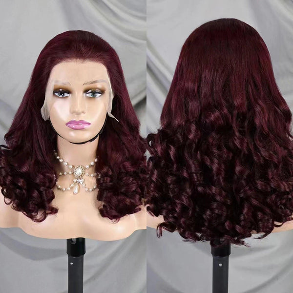 Burgundy Wig