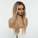 Glueless Lace Front Wig – Synthetic Hair Wig – Natural Look