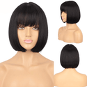 Short Black Bob Wigs