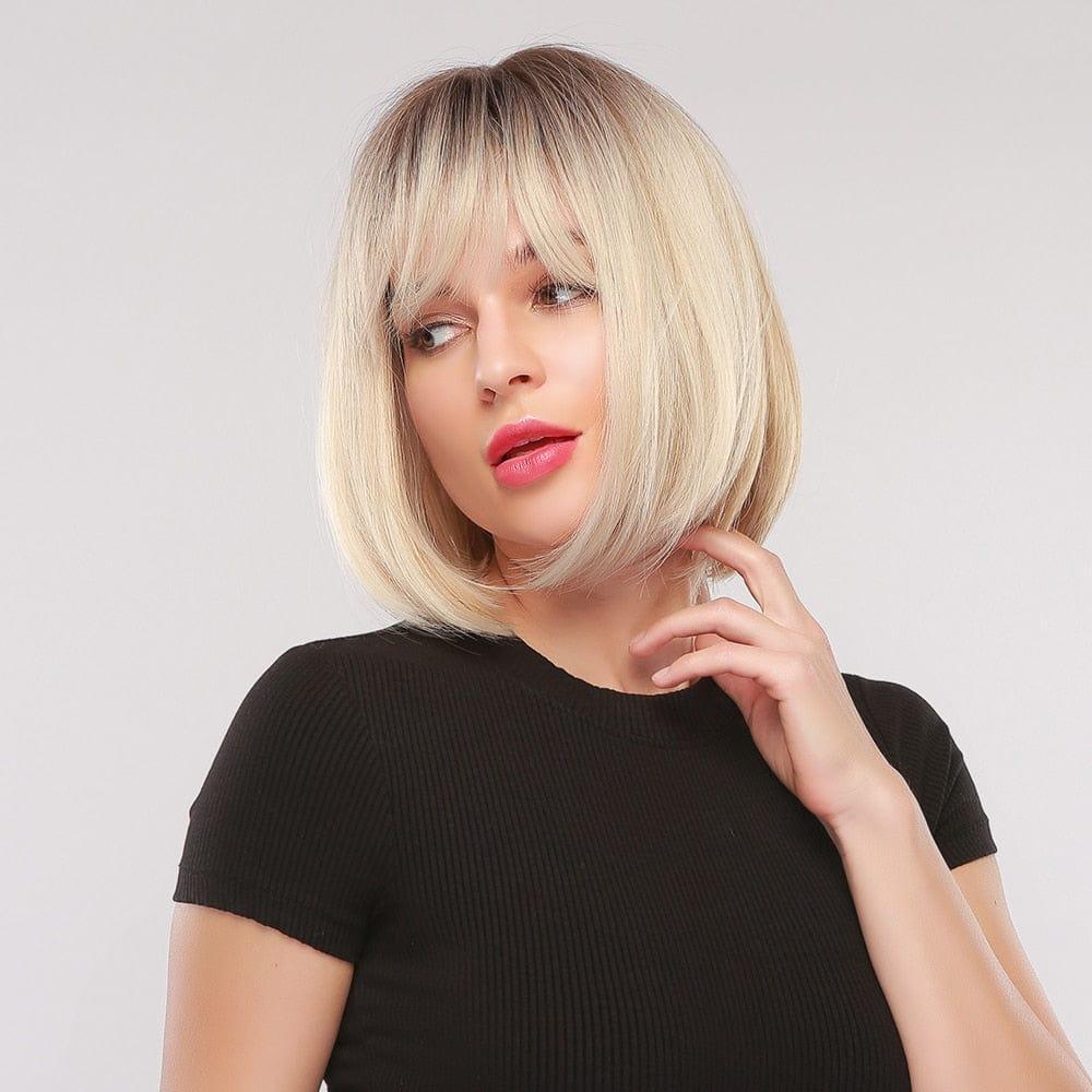 Short Blonde Bob Wig