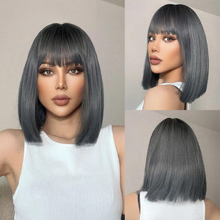 Grey Bob Wig