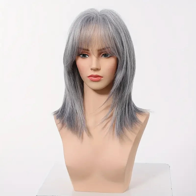 Smoky Grey Wig