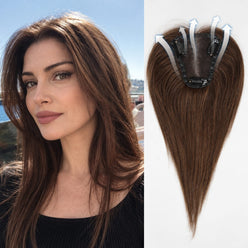 Thinning Hair Toppers Dark Brown