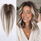 Thinning Hair Toppers Ombre Ash Brown Mixed