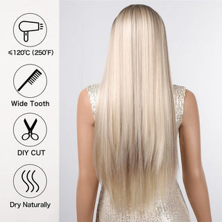 Travel-ready headband wig for everyday wear