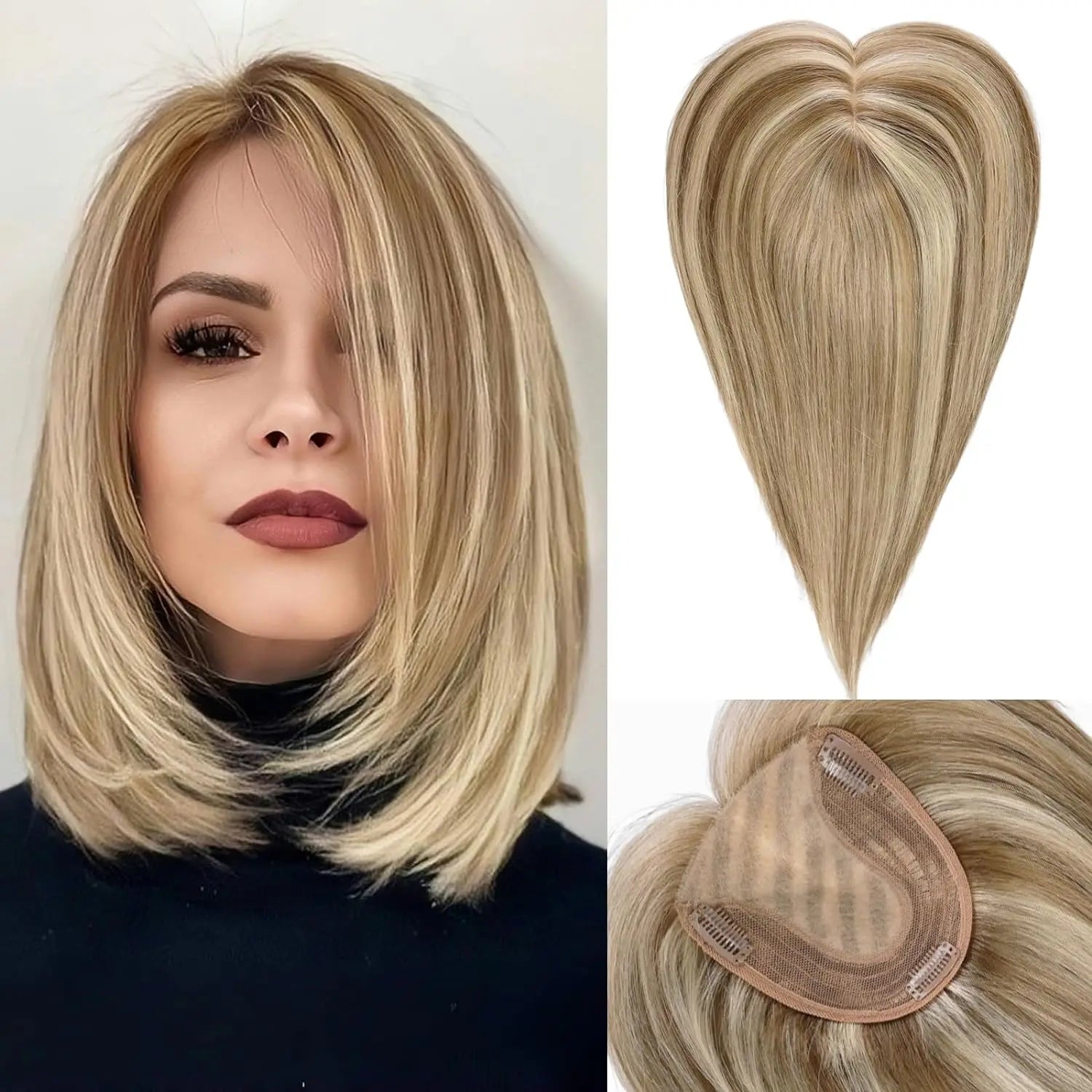 UK Hair Toppers Mixed Blonde