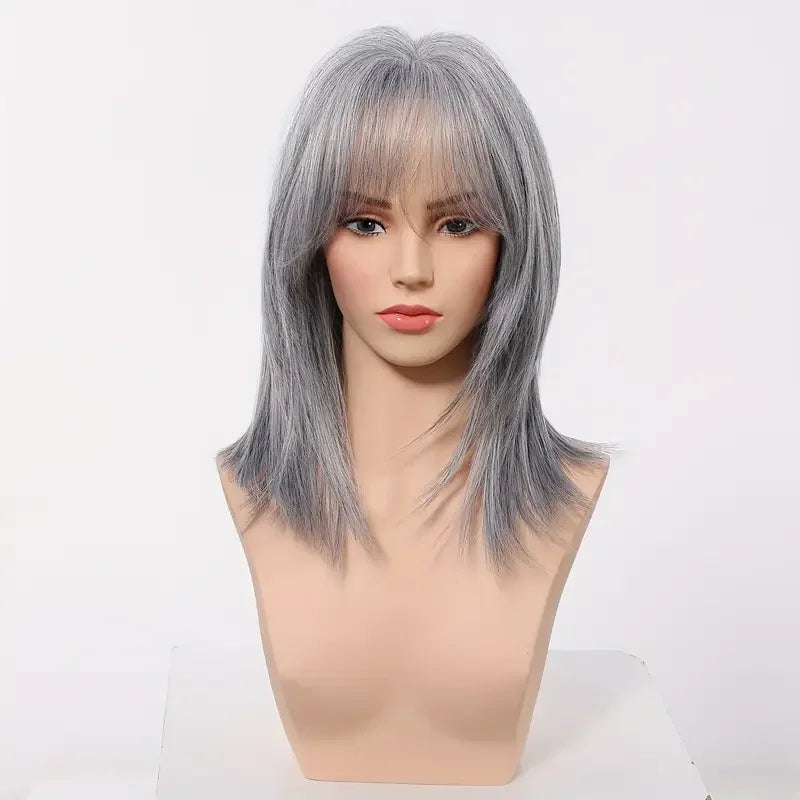 Wig Silver Grey