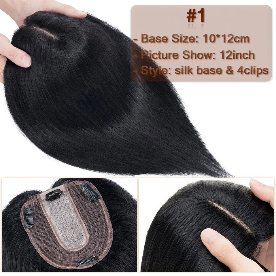 Wiglets for Crown Area Black
