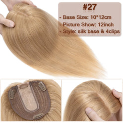 Wiglets for Crown Area Dark Honey Blonde