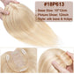 Wiglets for Crown Area Mixed Bleach Blonde