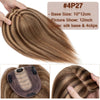 Wiglets for Crown Area Mixed Brown