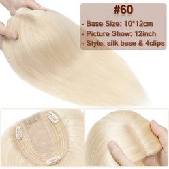 Wiglets for Crown Area Platinum Blonde