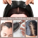 Hair Topper For Thinning Crown