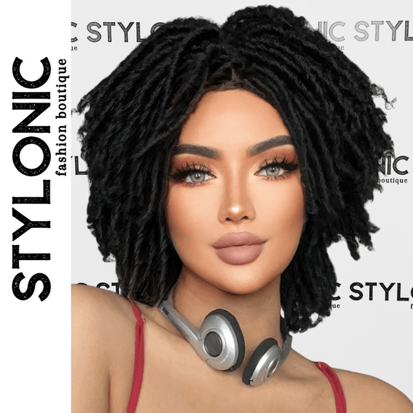 Stylonic Fashion Boutique Synthetic Wig Afro Braided Wig Afro Braided Wig - Stylonic Fashion Boutique