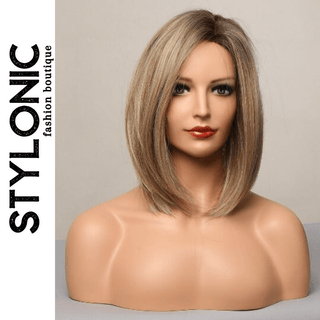 Stylonic Fashion Boutique Synthetic Wig Ash Blonde Bob Wig Ash Blonde Bob Wig - Stylonic Wigs