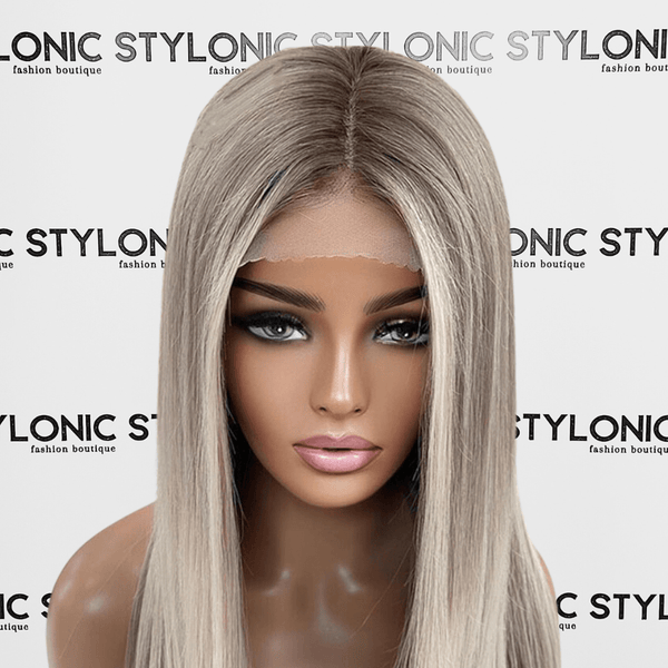 Stylonic Fashion Boutique Human Hair Wig Ash Blonde Full Lace Human Hair Wig Human Hair Wig - Ash Blonde Wig - Stylonic Fashion Boutique
